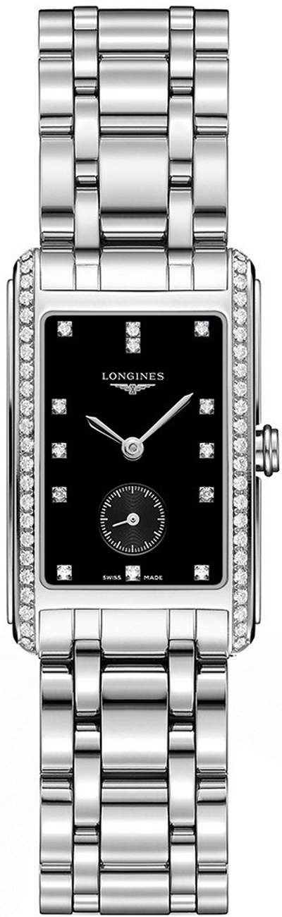 Longines DolceVita Quartz Women's Diamond Watch L5.512.0.57.6 