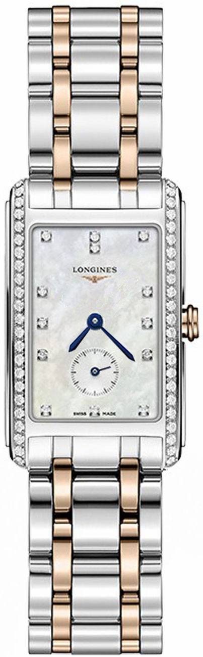 Longines DolceVita Pearl White & Diamond Dial Women's Watch L5.512.5.89.7 