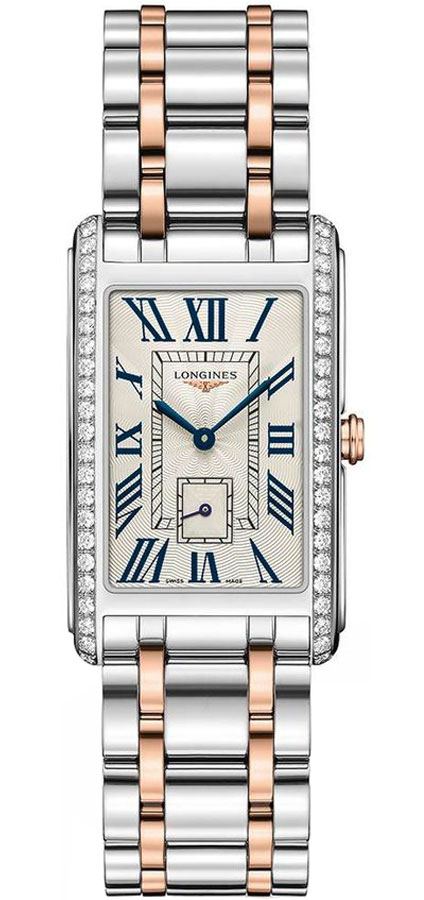 Longines DolceVita Battery Operated Quartz Silver Mens Watch L57555797 