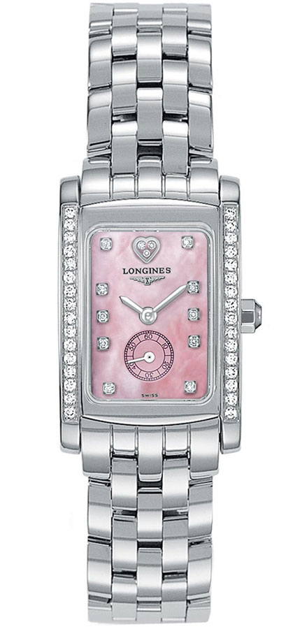 Longines DolceVita Battery Operated Quartz Pink Ladies Watch L51550936 