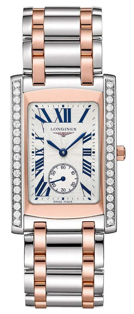 Longines DolceVita Battery Operated Quartz Silver Mens Watch L56555797 