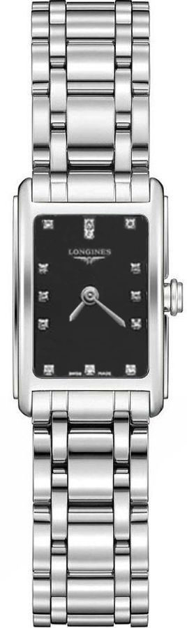 Longines DolceVita Battery Operated Quartz Black Ladies Watch L52584576 