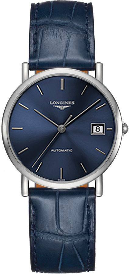 Longines Elegant Collection Self winding Automatic Blue Ladies Watch L48094922 