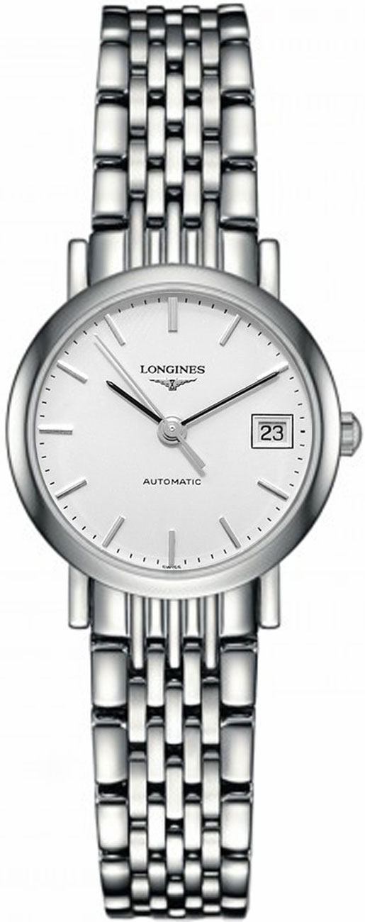 Longines Elegant Collection Self winding Automatic White Ladies Watch L43094126 