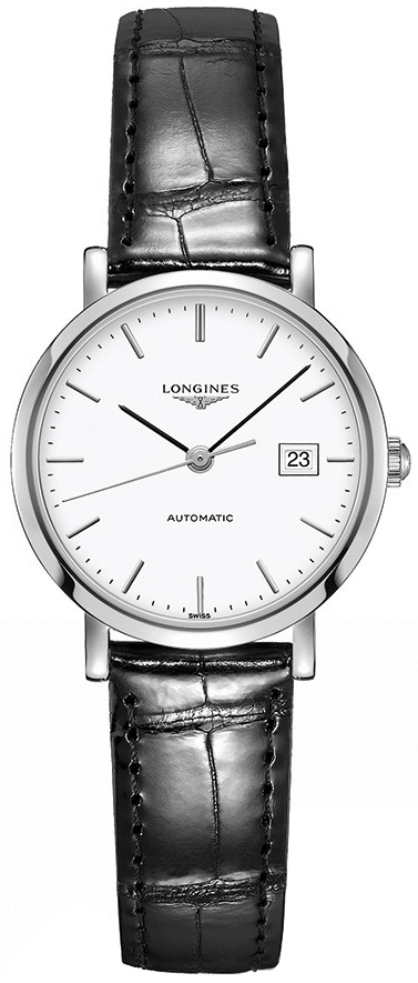 Longines Elegant Collection Self winding Automatic White Ladies Watch L43104122 
