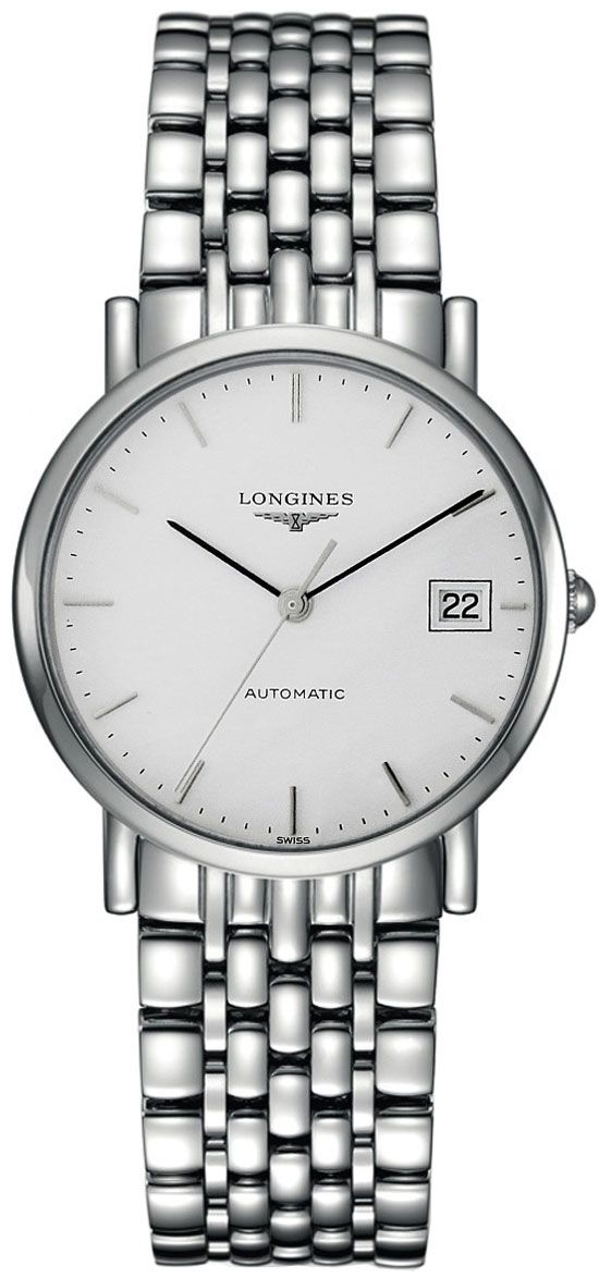 Longines Elegant Collection Self winding Automatic White Ladies Watch L48094126 