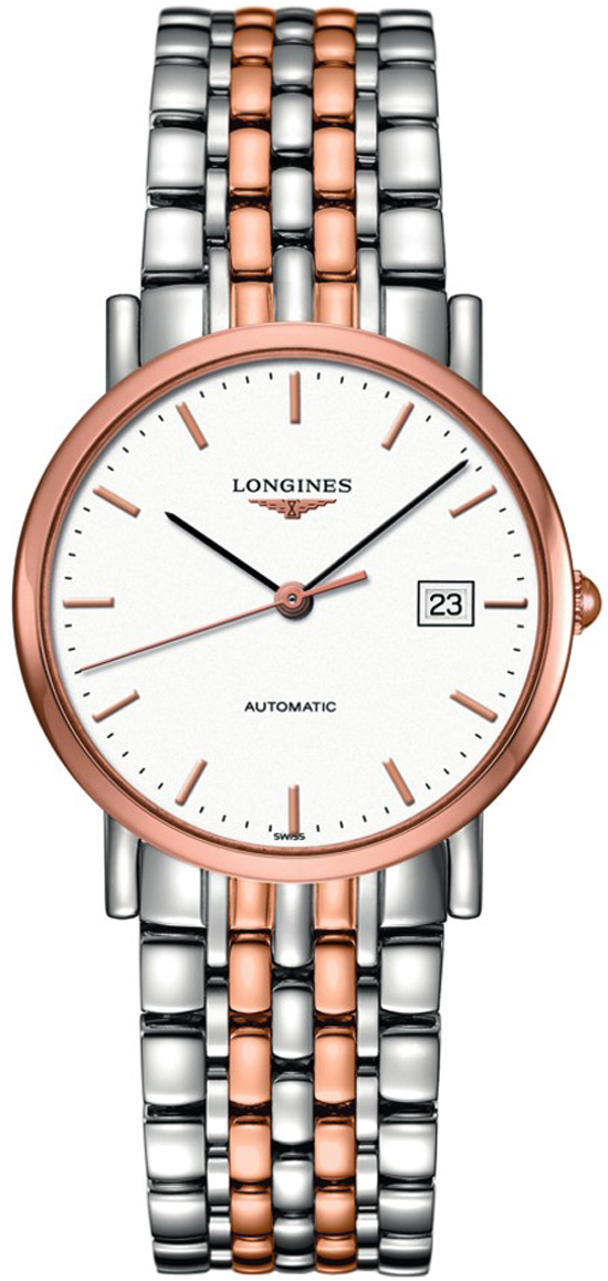 Longines Elegant Collection Self winding Automatic White Ladies Watch L48095127 