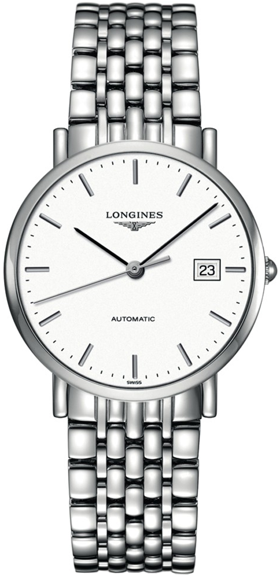 Longines Elegant Collection Self winding Automatic White Ladies Watch L48104126 