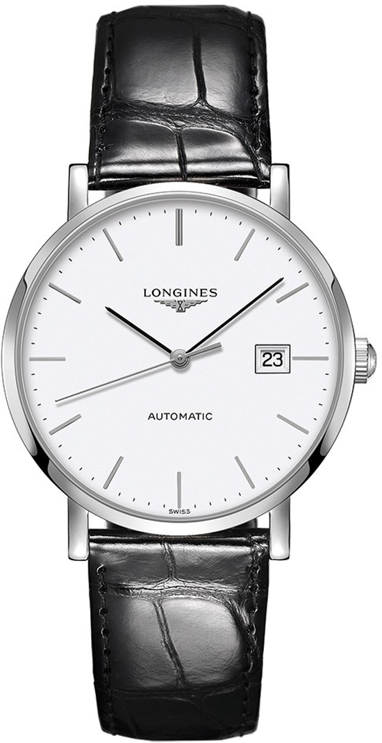 Longines Elegant Collection Self winding Automatic White Mens Watch L49104122 