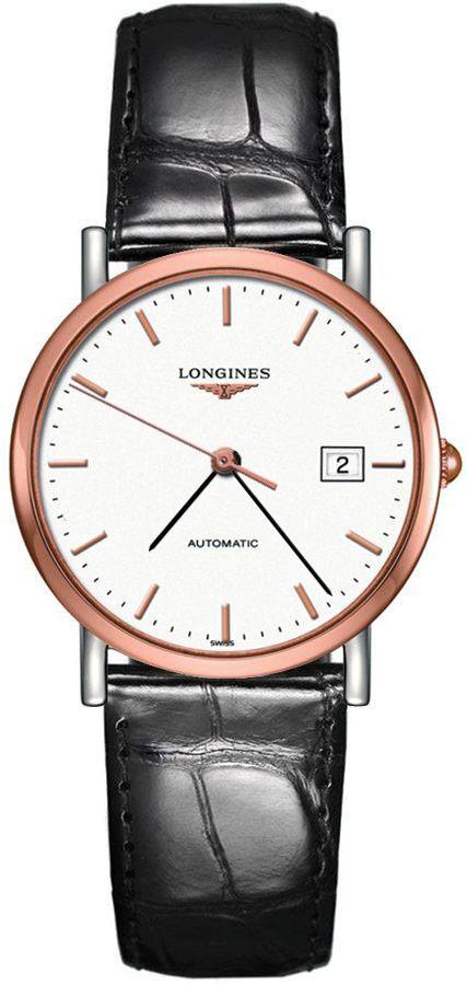 Longines Elegant Collection Self winding Automatic White Ladies Watch L48095120 