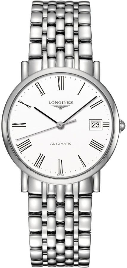 Longines Elegant Collection Self winding Automatic White Ladies Watch L48094116 