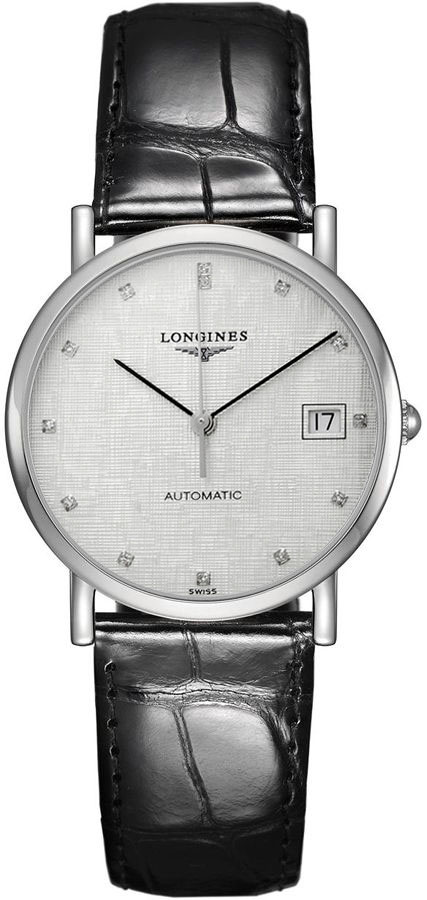 Longines Elegant Collection Self winding Automatic Silver Ladies Watch L48094772 