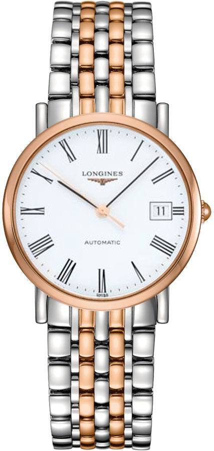 Longines Elegant Collection Self winding Automatic White Ladies Watch L48095117 