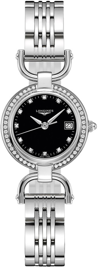 Longines Equestrian Collection Battery Operated Quartz Black Ladies Watch L61300576 