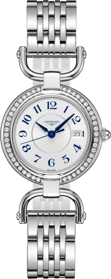 Longines Equestrian Collection Battery Operated Quartz Silver Ladies Watch L61310736 