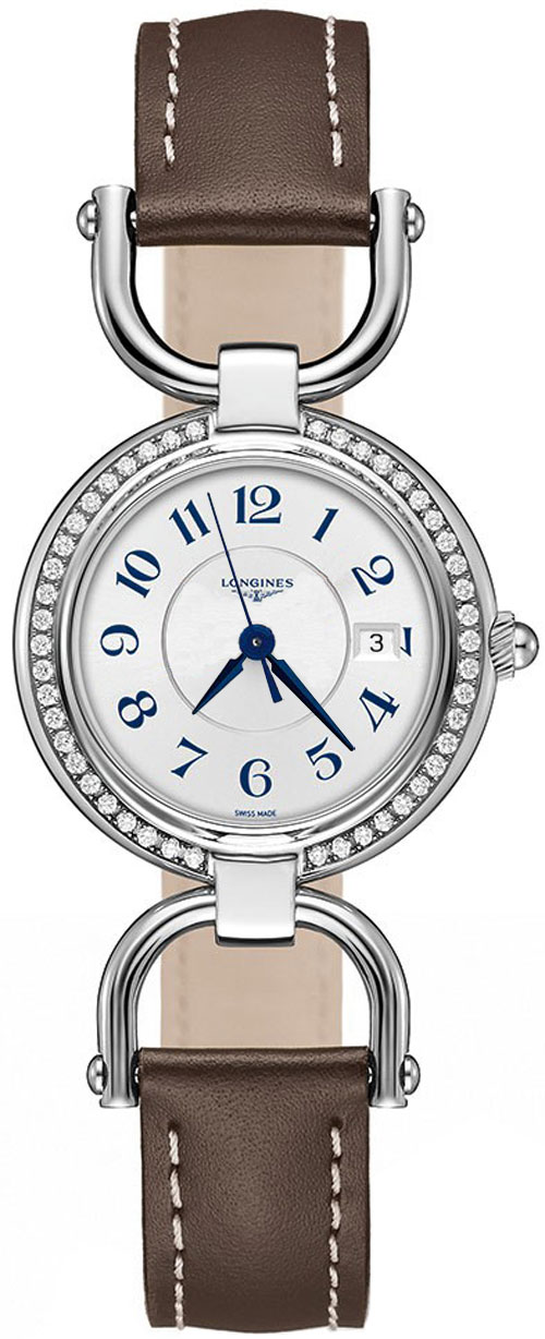 Longines Equestrian Collection Battery Operated Quartz Silver Ladies Watch L61310732 