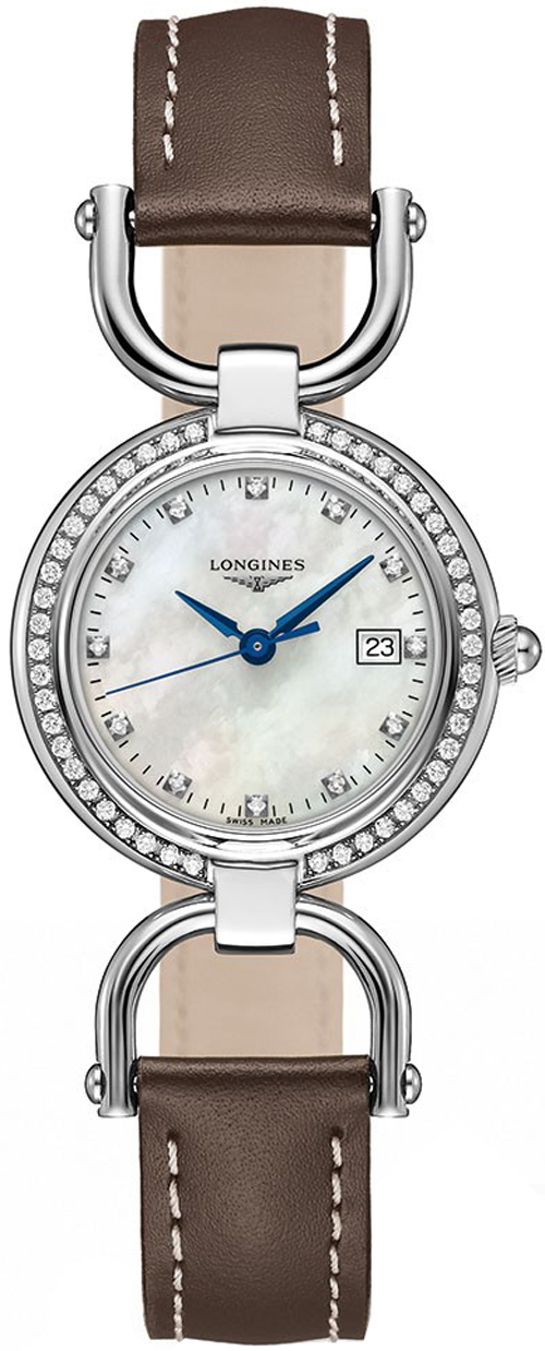 Longines Equestrian Collection Battery Operated Quartz Diamonds Ladies Watch L61310872 