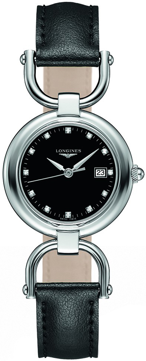 Longines Equestrian Collection Battery Operated Quartz Black Ladies Watch L61314570 