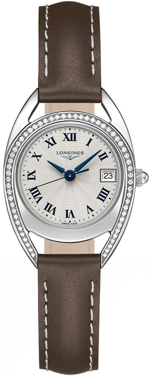 Longines Equestrian Collection Battery Operated Quartz Silver Ladies Watch L61360712 