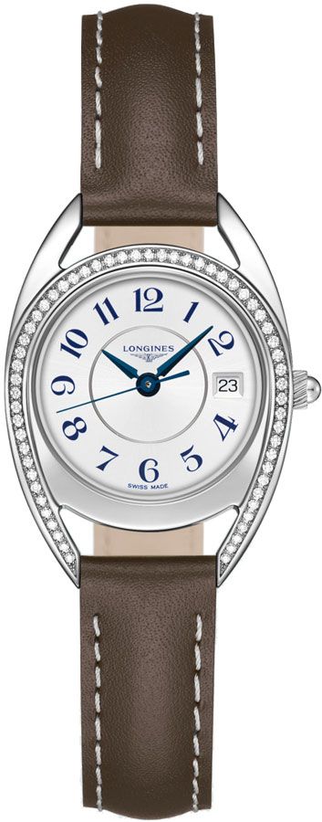 Longines Equestrian Collection Battery Operated Quartz Silver Ladies Watch L61360732 