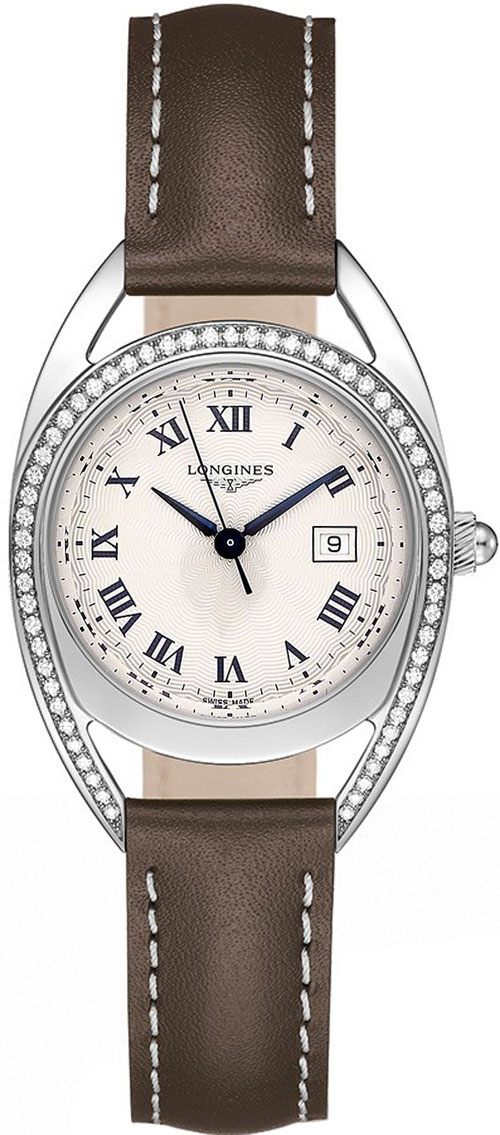 Longines Equestrian Collection Battery Operated Quartz Silver Ladies Watch L61370712 