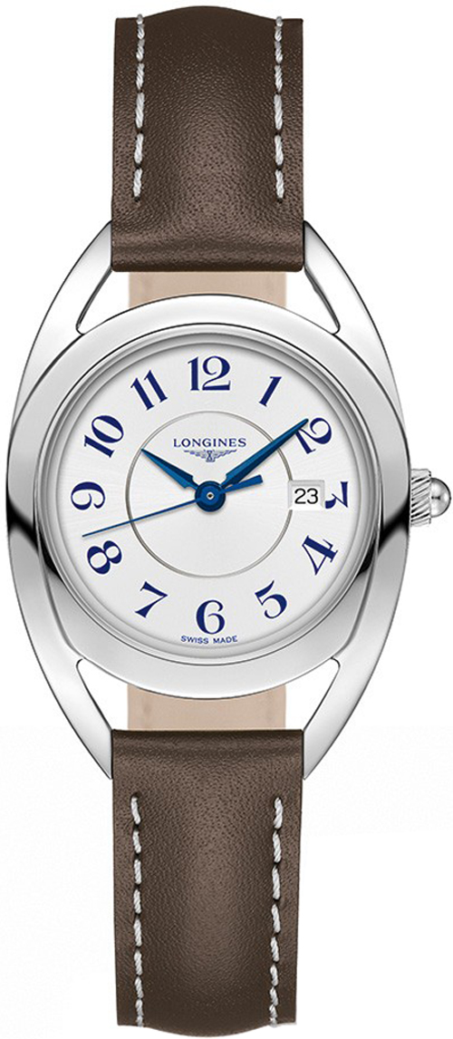 Longines Equestrian Collection Battery Operated Quartz Silver Ladies Watch L61374732 