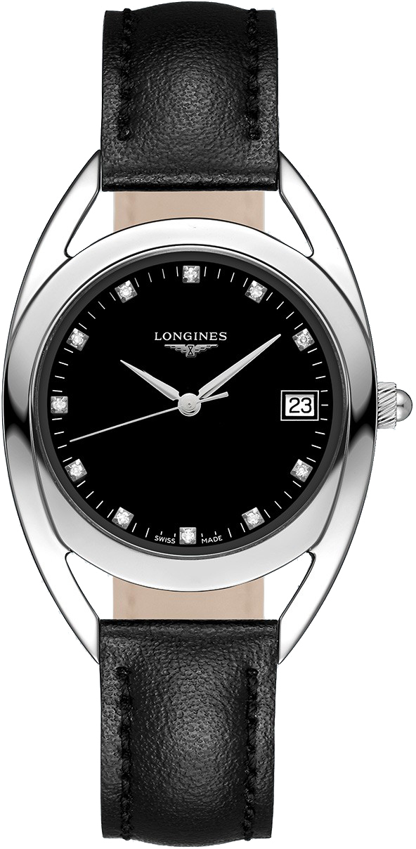 Longines Equestrian Collection Battery Operated Quartz Black Ladies Watch L61384570 
