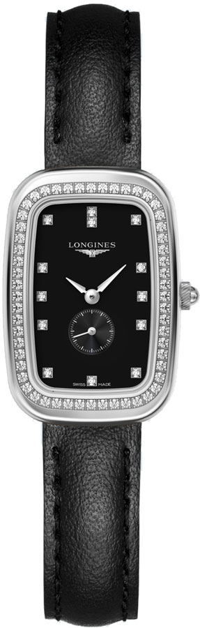 Longines Equestrian Collection Battery Operated Quartz Black Ladies Watch L61410570 