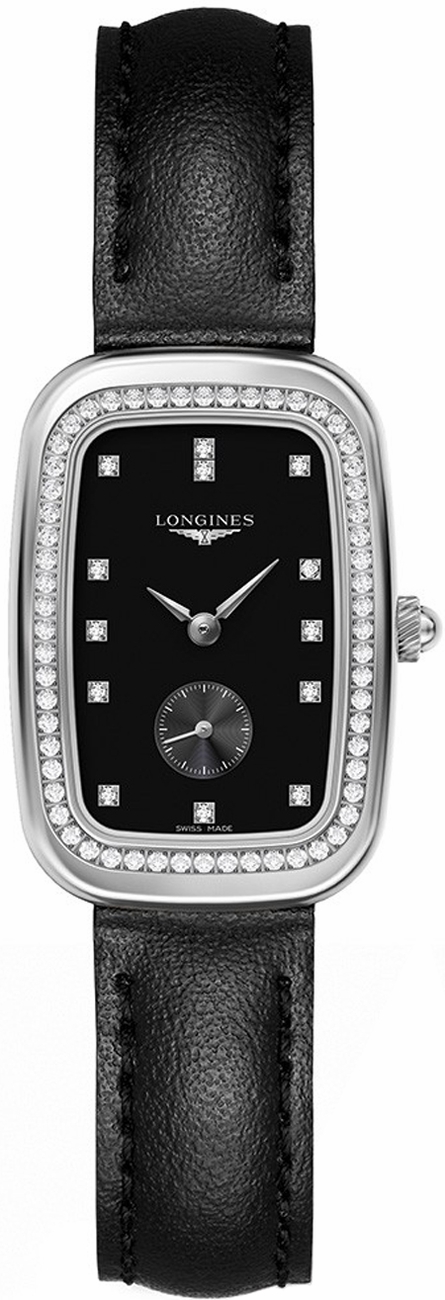 Longines Equestrian Collection Battery Operated Quartz Black Ladies Watch L61420570 