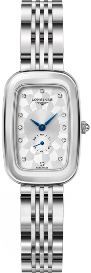 Longines Equestrian Collection Battery Operated Quartz Silver Ladies Watch L61414776 
