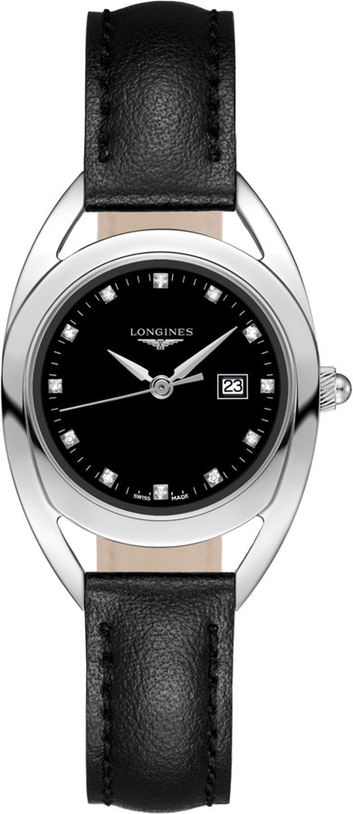 Longines Equestrian Collection Battery Operated Quartz Black Ladies Watch L61374570 