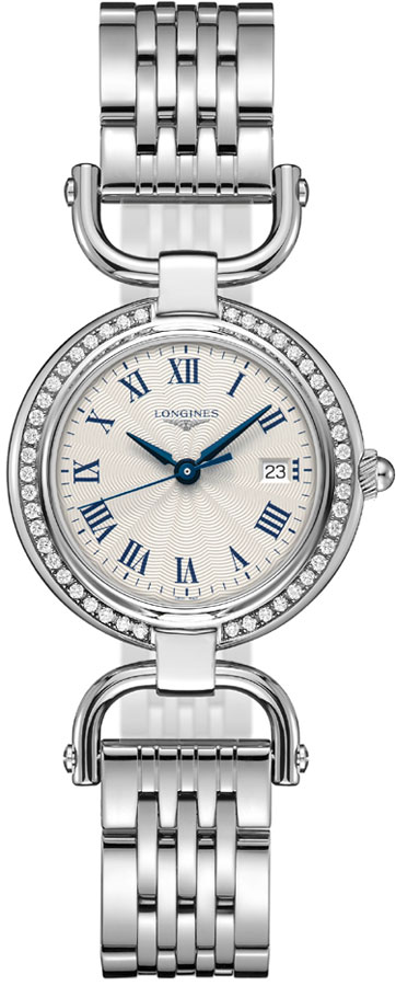 Longines Equestrian Collection Battery Operated Quartz Silver Ladies Watch L61310716 