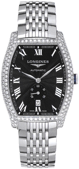 Longines Evidenza Black Mens Watch L26420516 