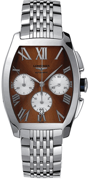 Longines Evidenza Brown Mens Watch L26434786 