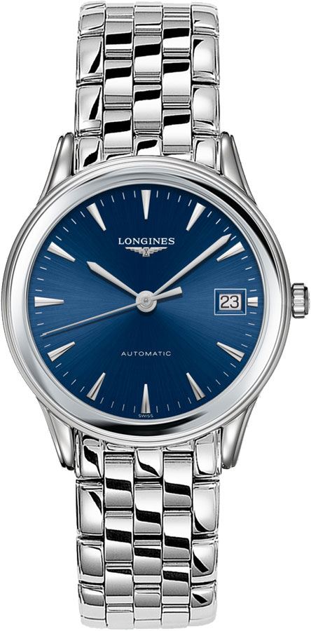 Longines Flagship Self winding Automatic Blue Mens Watch L47744926 