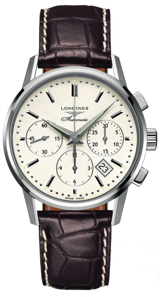 Longines Heritage Collection Silver Ladies Watch L27494722 