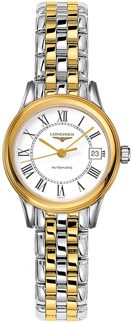 Longines Flagship White Ladies Watch L42743217 