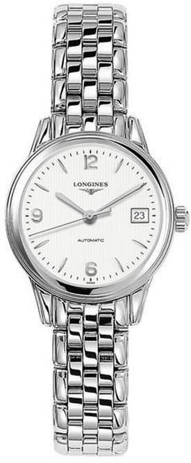 Longines Flagship White Ladies Watch L42744766 