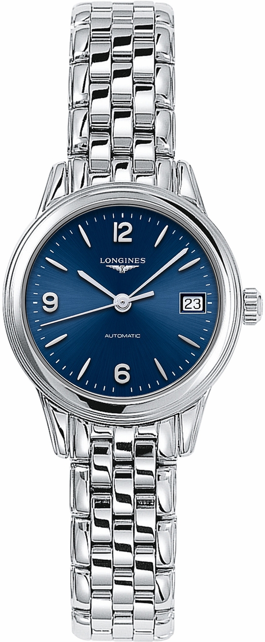 Longines Flagship Self winding Automatic Blue Ladies Watch L42744966 