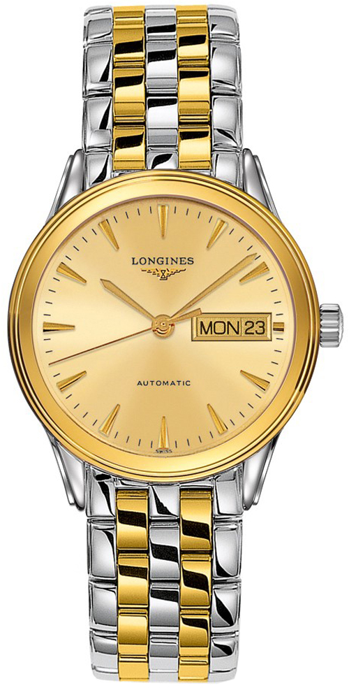 Longines Flagship Self winding Automatic Gold Mens Watch L47993327 