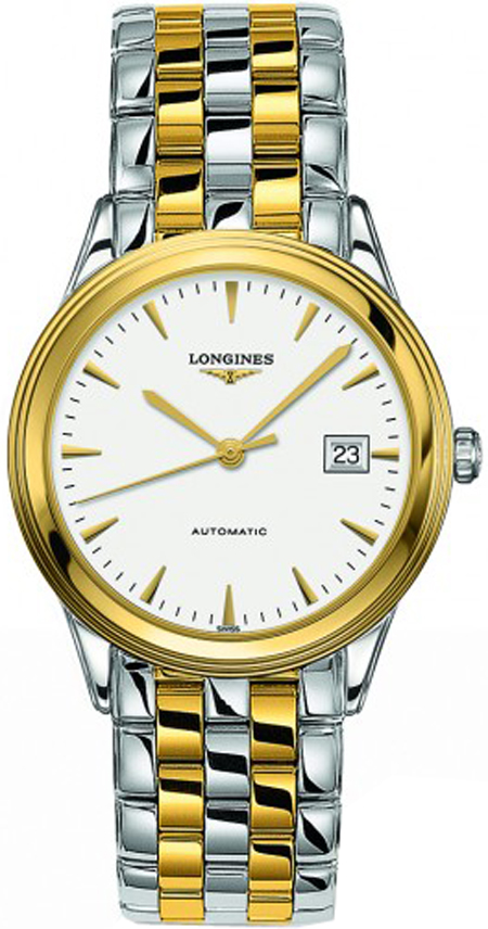 Longines Flagship Self winding Automatic White Mens Watch L48743227 