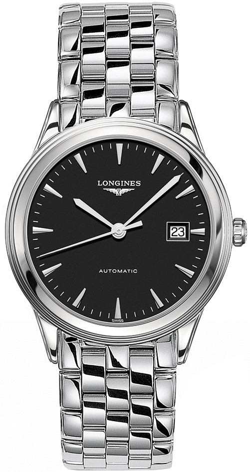 Longines Flagship Self winding Automatic Black Mens Watch L48744526 
