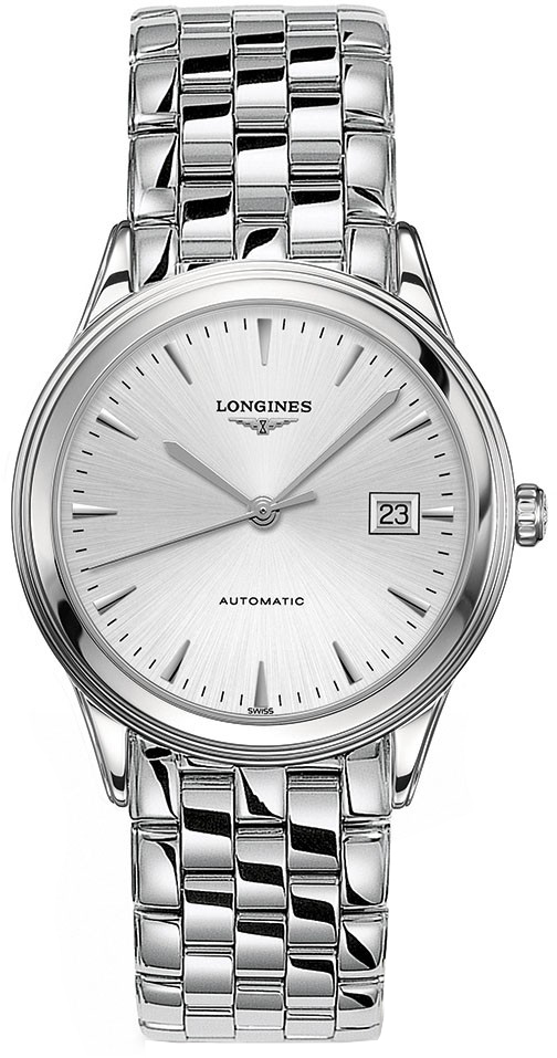 Longines Flagship Self winding Automatic Silver Mens Watch L48744726 
