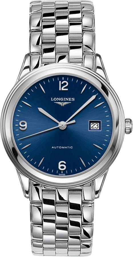 Longines Flagship Self winding Automatic Blue Mens Watch L48744966 