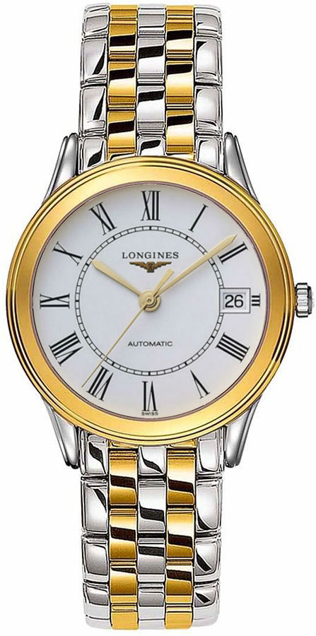 Longines Flagship Self winding Automatic White Mens Watch L47743217 