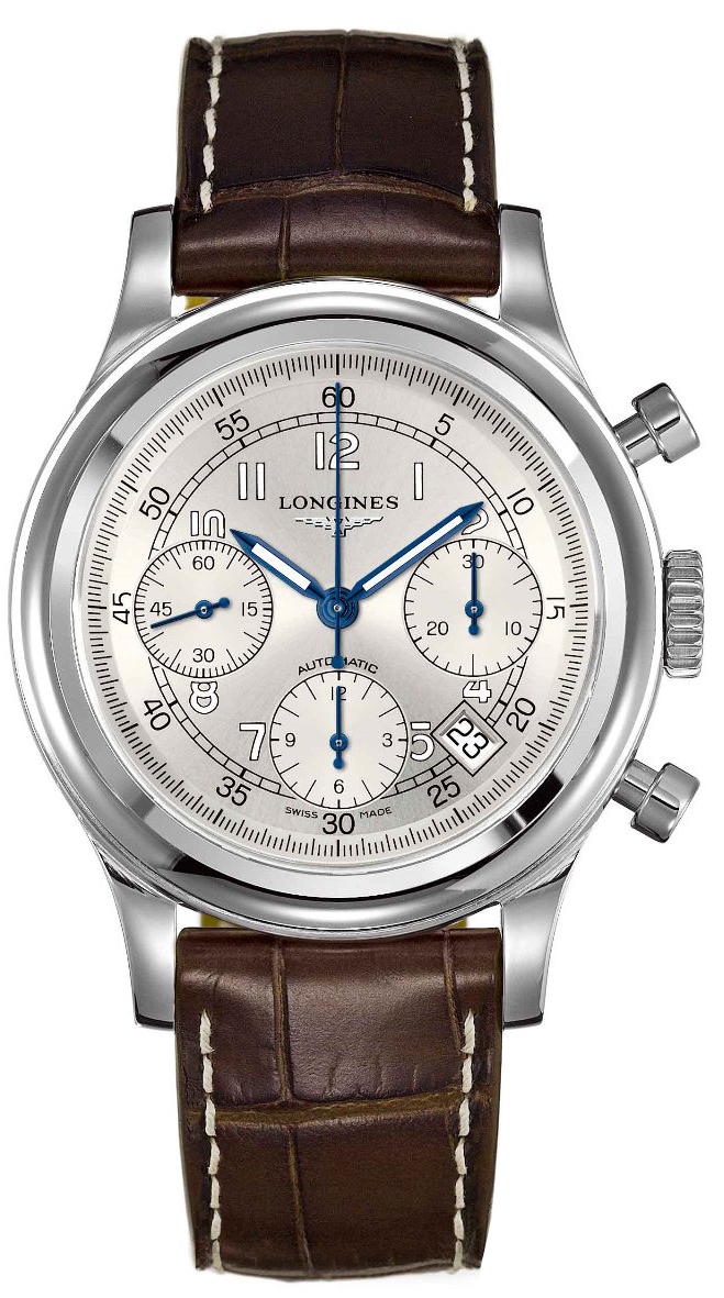 Longines Heritage Collection Self winding Automatic Silver Mens Watch L27454732 