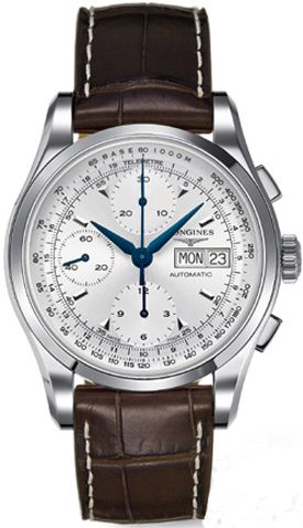 Longines Heritage Collection Silver Mens Watch L27474722 
