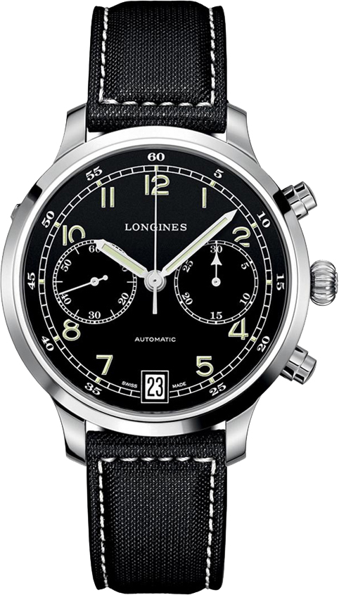 Longines Heritage Collection Self winding Automatic Black Mens Watch L27904530 