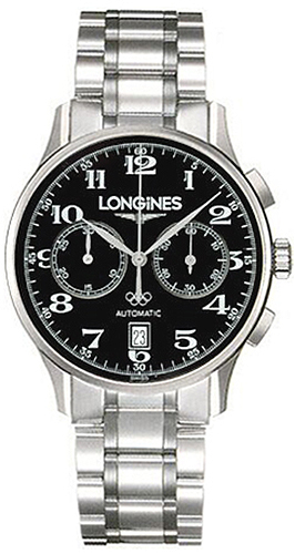Longines Heritage Collection Black Mens Watch L26504537 