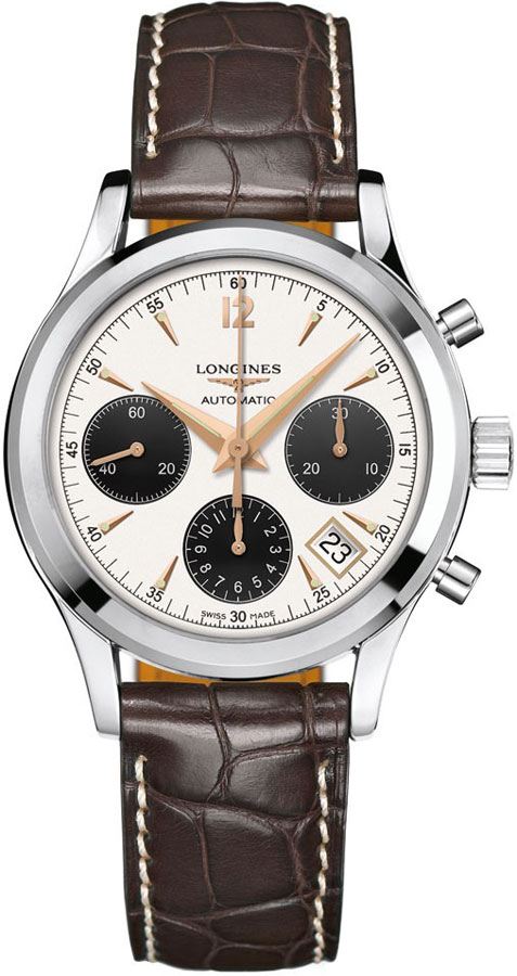 Longines Heritage Collection Self winding Automatic Silver Mens Watch L27424022 